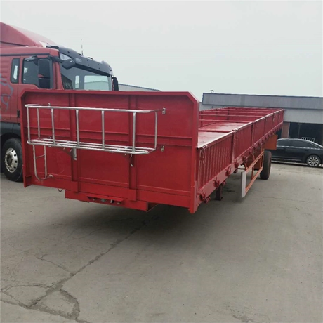 轻量化11米侧翻自卸半挂车 标准侧翻自卸车2.55米宽