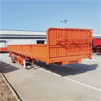 轻量化左右翻自卸半挂车 13米偏翻半挂自卸车 方便实用