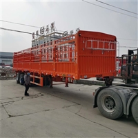 2.55米宽气囊桥仓栏半挂车 今年售价