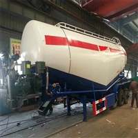 新款环保 35吨三桥散装水泥罐车 详细参数