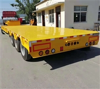 螺纹钢运输大板车 13米钢卷运输平板半挂车 普货运输托盘