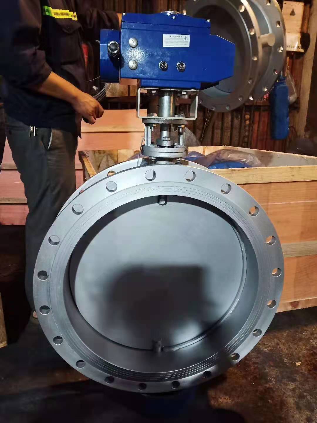 5c dn200电动开关通风蝶阀,电动通风蝶阀,电动碳钢阀体