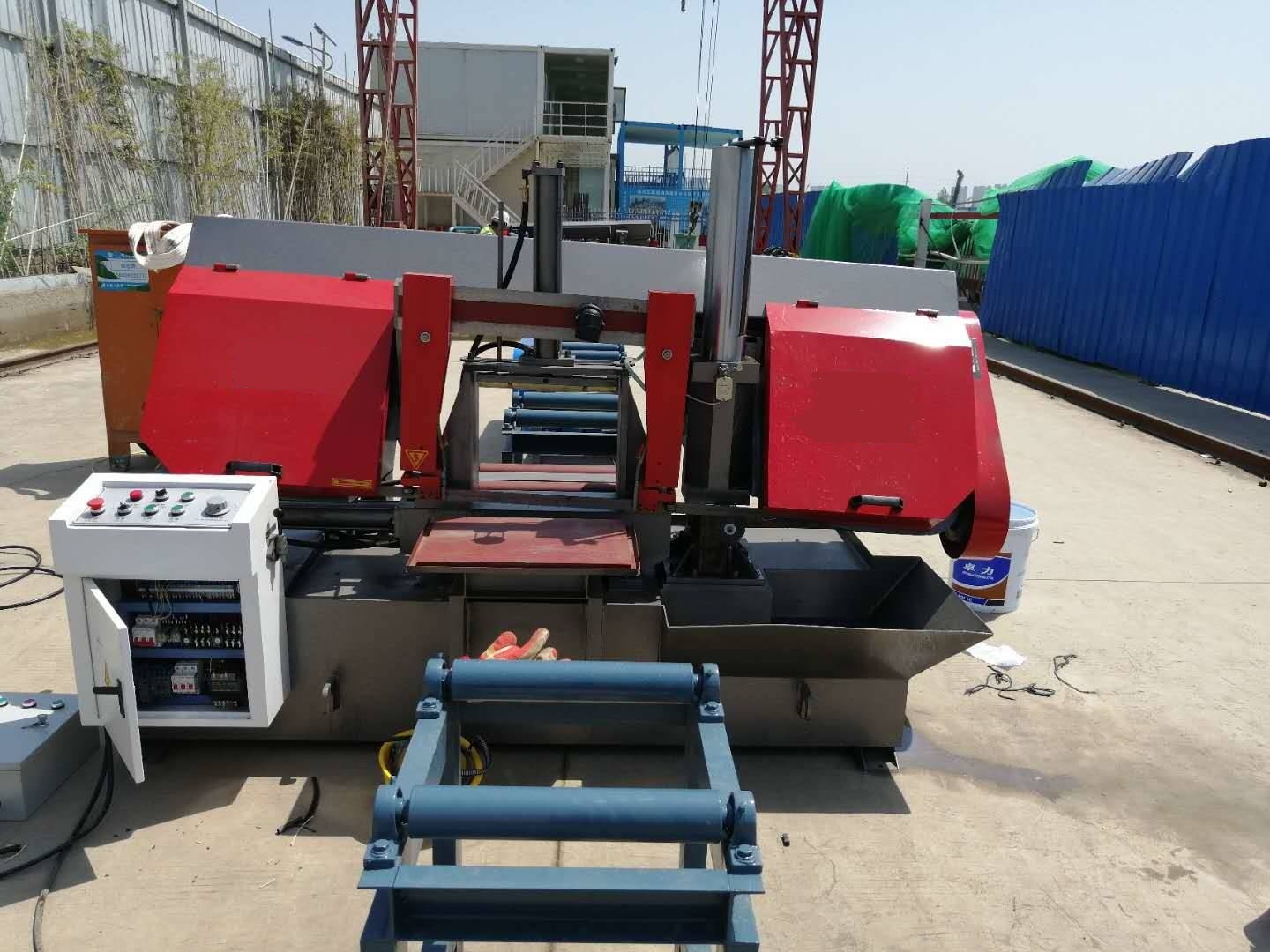 全自动钢筋锯床数控钢筋切断锯床钢管切断锯床厂家河北海汇