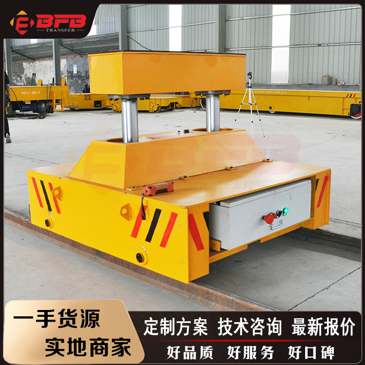 RGV小车无人搬运车 运输圆锭蓄电池轨道平板车 制造厂销售