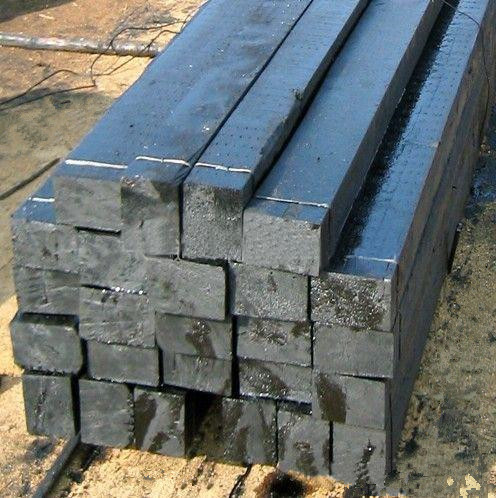 防腐枕木 供应销售轨道器材厂家 道岔枕木