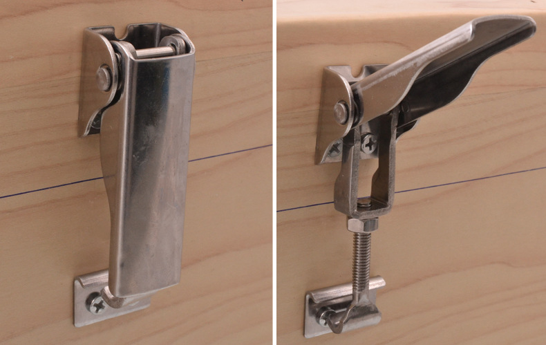 nrh纳汇调节搭扣强力紧固锁扣工程机械锁定制不锈钢锁扣