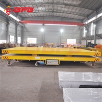 非标定制钢板转运车 KPJ-15吨卷筒轨道电动平车 厂家销售