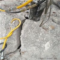 广州混泥土拆除劈裂器 液压岩石劈石器 竖井开采裂石器