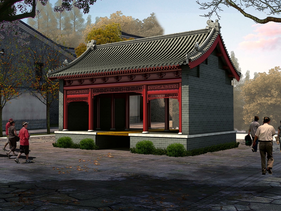 农村戏台设计图纸与施工