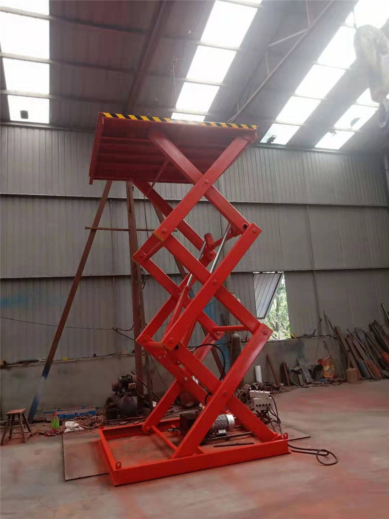 固定剪叉式升降机图片_公司相册_济南庆瑞液压机械有限公司 - 搜了网