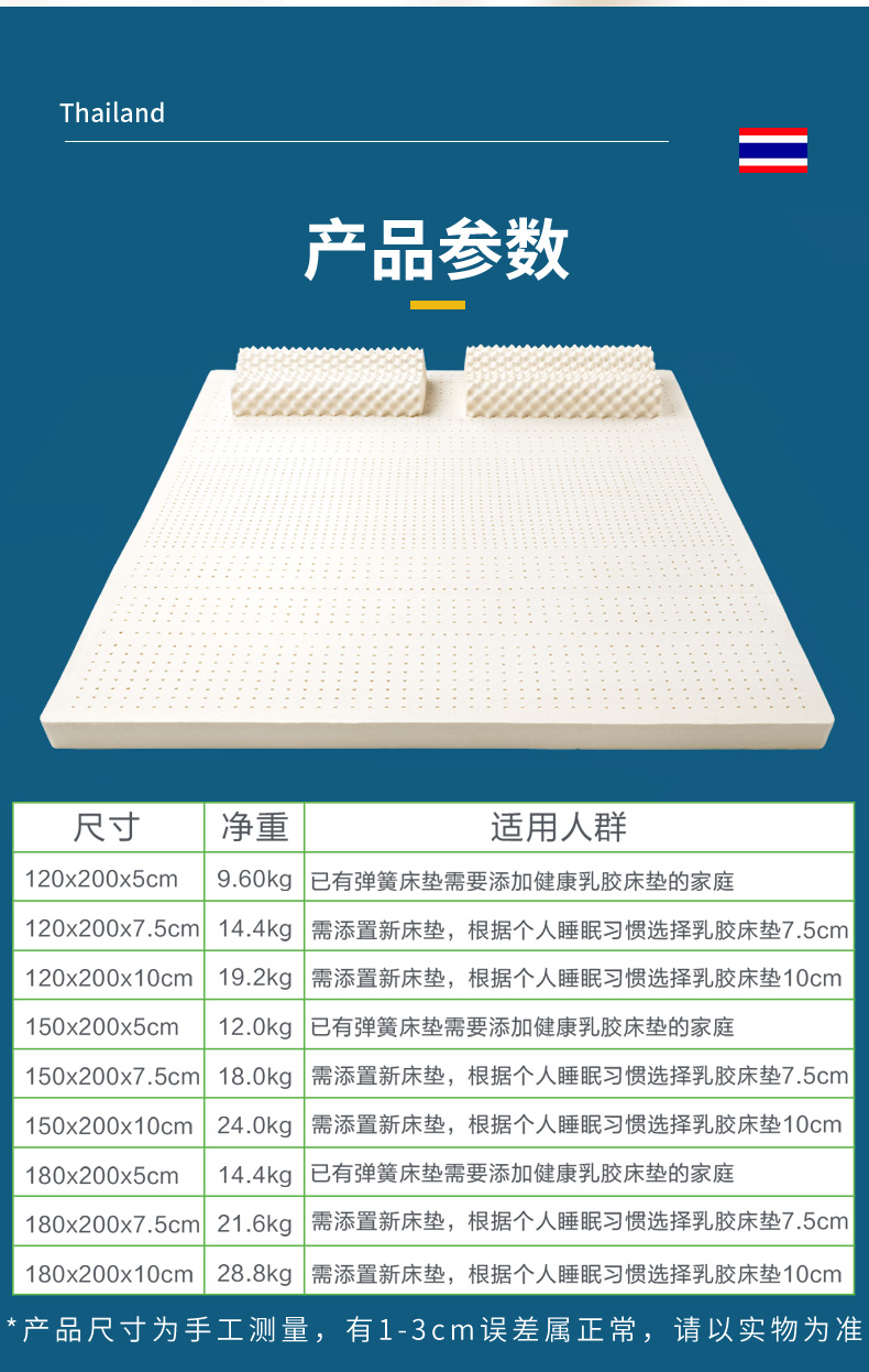 圣格丽乳胶床垫,让你安睡每一天