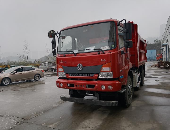 东风天锦ks前二后六6x2自卸车悬浮桥前2后6新车报价