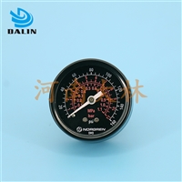气动离合器用压力表