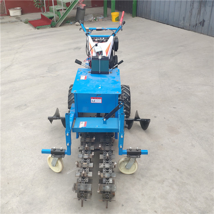 柴油培土开沟机 小型履带链条开沟机
