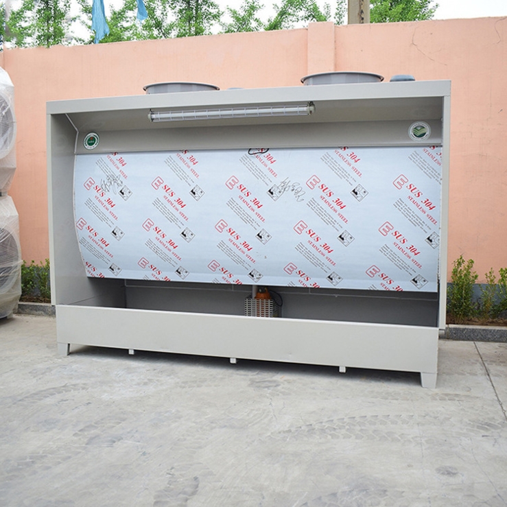 环保水帘柜水旋柜喷漆房废气处理设备水旋柜喷漆房