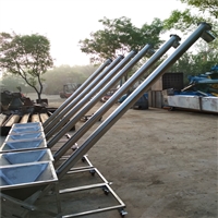 304不锈钢管式送料机   颗粒料提升机LJ1 食品级管式加料机