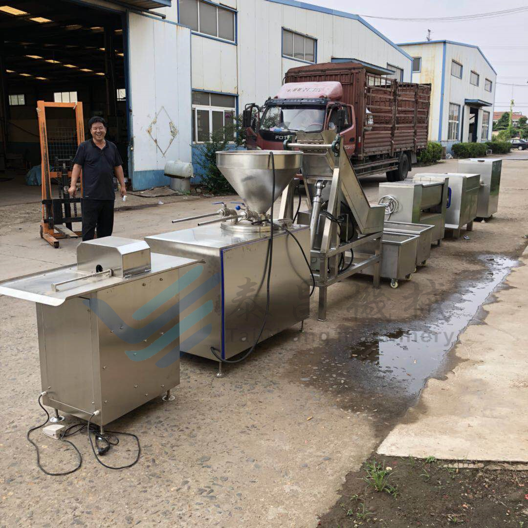 香肠加工设备香肠成套生产线