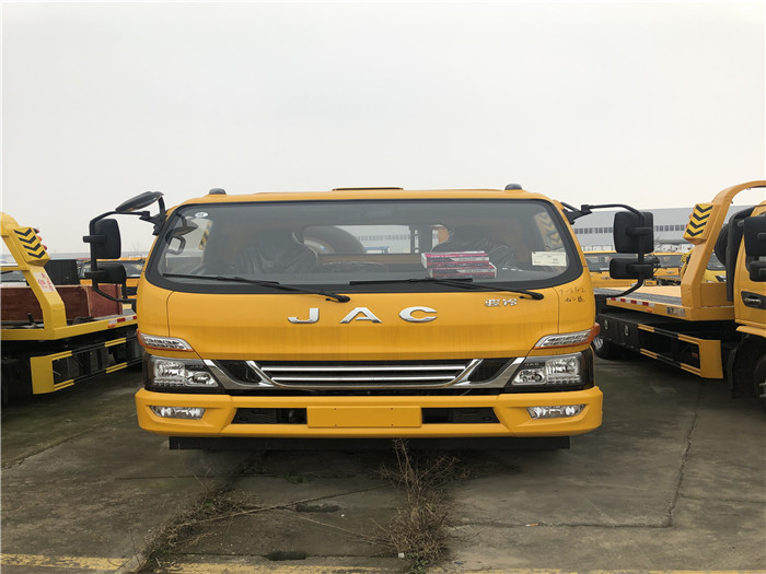 江淮清障车骏铃V7黄牌国六