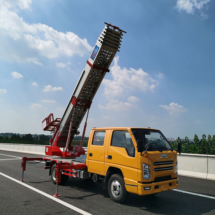 分期付款 江铃云梯车 蓝牌32米 韩国进口高空 云梯车
