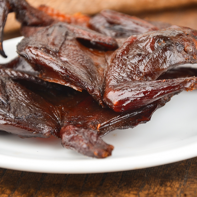 酱鹌鹑古法酱板鹌鹑鸟鹌鹑肉 熟食麻辣味烤鹌鹑即食 香辣卤味 干