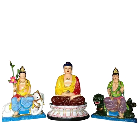 佛教娑婆三圣佛像图片大全
