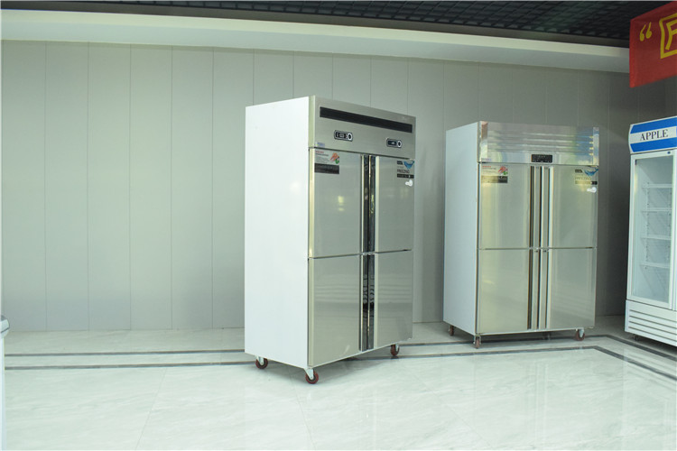 厨房餐厅酒店用冰柜风冷无霜六门冰柜青岛商用六门冰柜厂家