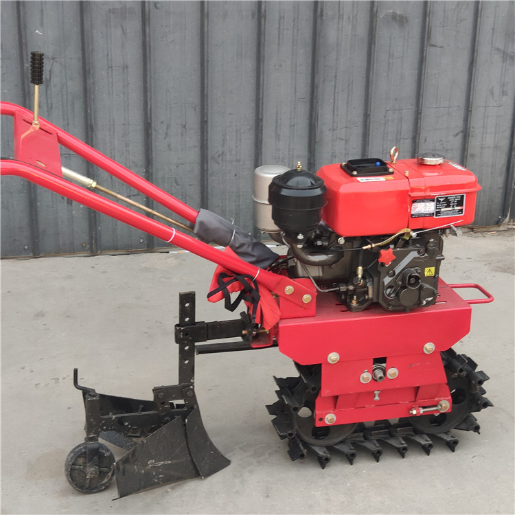 小型单链轨趟地机 履带式微耕机