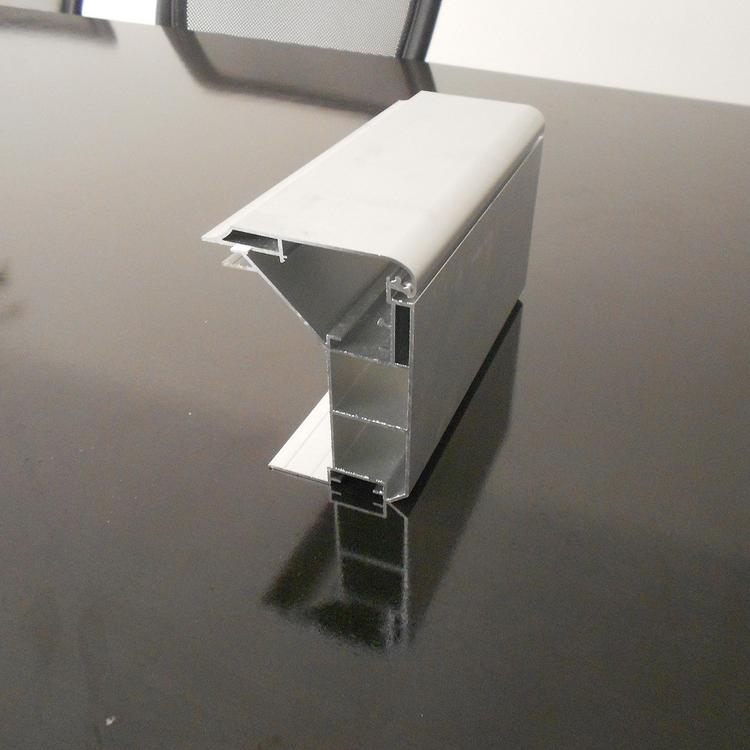 4CM室内开启灯箱铝型材 单面内嵌拉布灯箱型材 广告牌灯箱铝型材