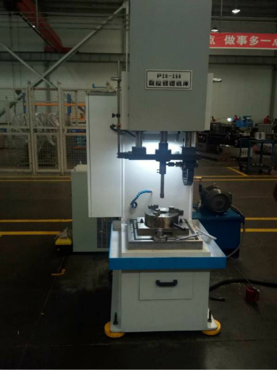 新式数控盲孔通孔键槽插床