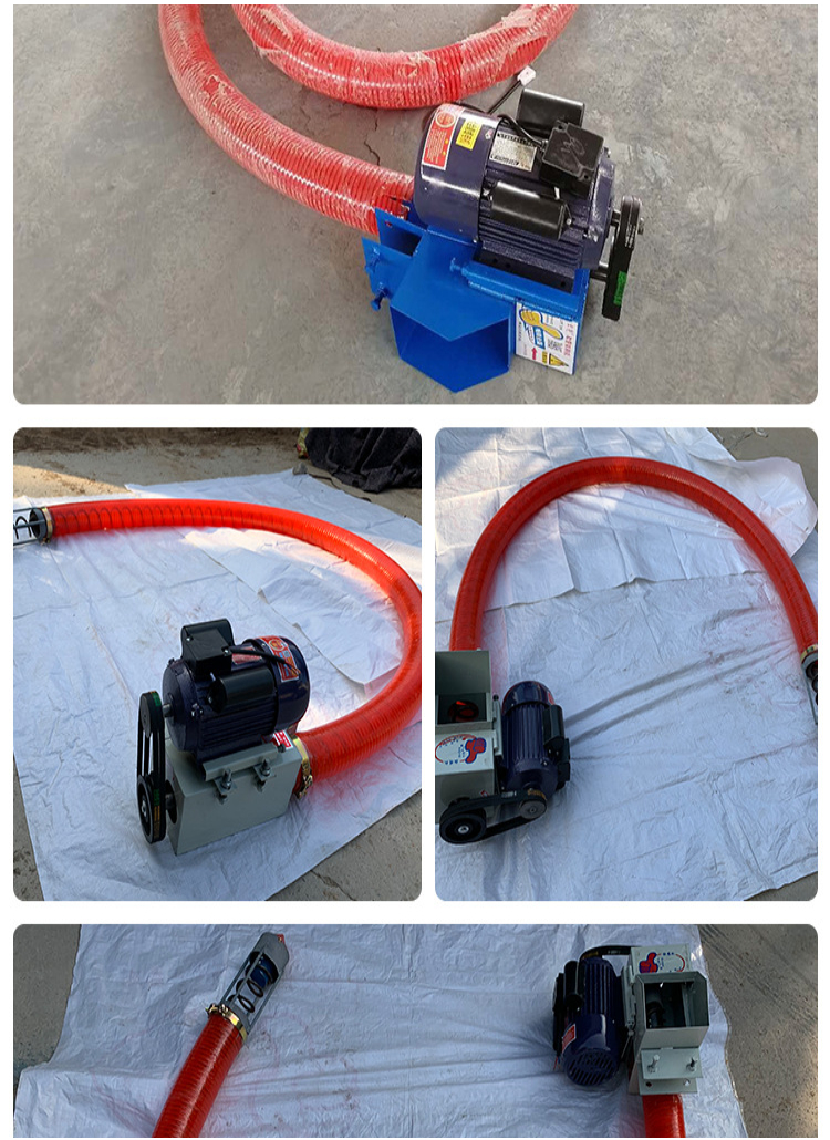 软管绞龙吸粮机 水泥粉车载吸粮机图片 移动式车载吸粮机速度快