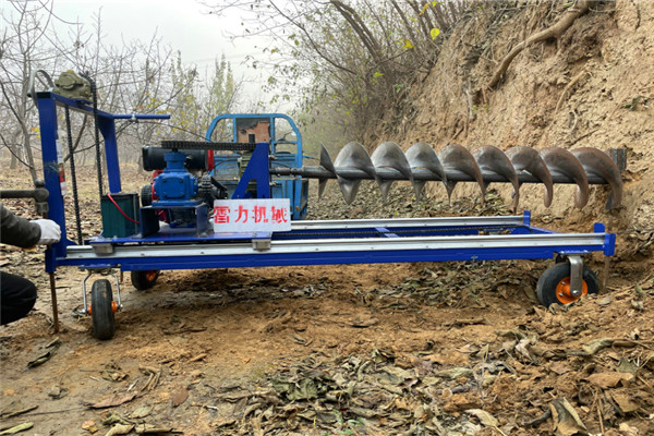 轨道式水平钻孔机过路钻