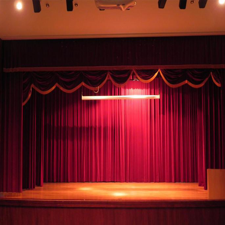 海淀区手动舞台幕布制作厂家 房山区防火舞台幕布价格表