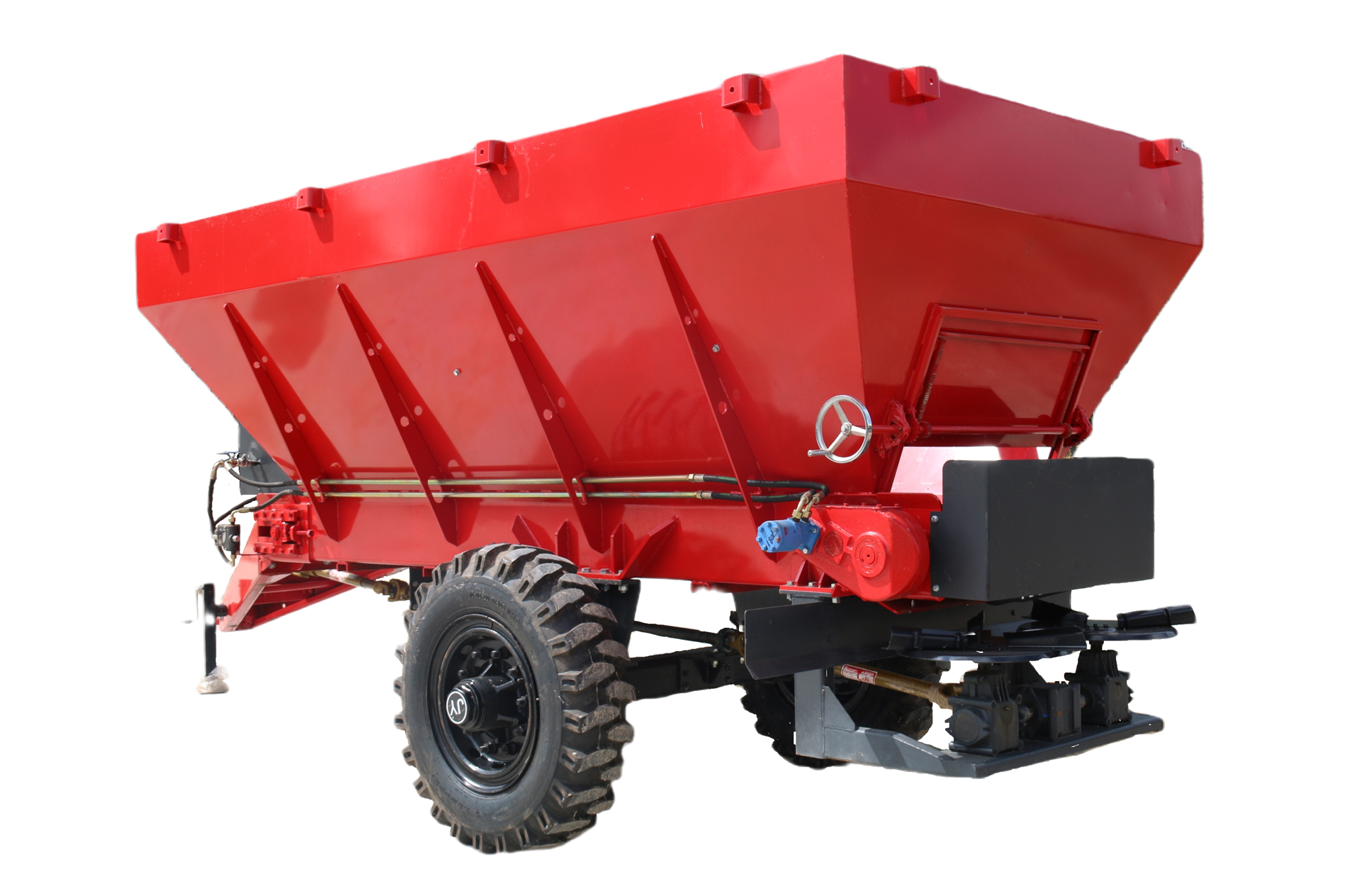 吉田8y粉末撒肥机 大型撒粪机 干粪撒肥车