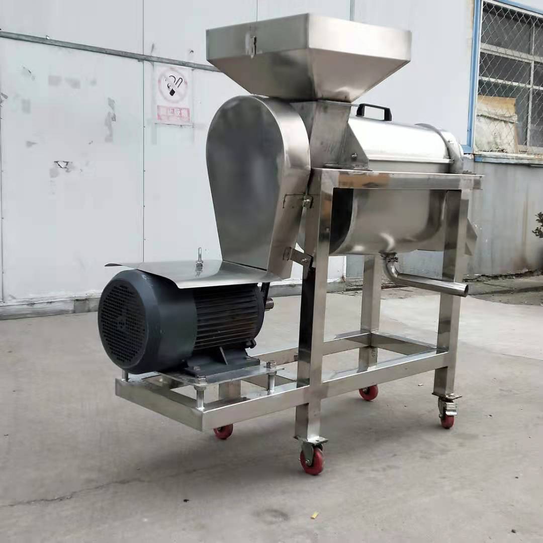 果蔬萝卜打浆机 不锈钢果蔬螺旋出汁机 大型菠菜芹菜榨汁机