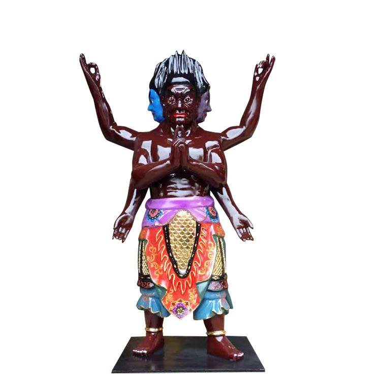 火神祝融神像高清图片善缘工艺佛像厂家供应火神祝融神像雕像