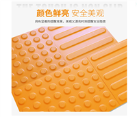 釉面浮点盲道砖 渗水盲道砖 市政盲道条纹砖