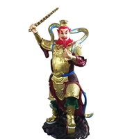 隆恩真君石雕神像 大型树脂材质塑造神像厂家