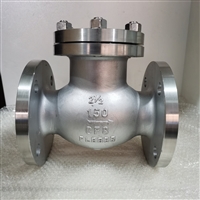 美标升降式止回阀  H41W-150LB美标法兰止回阀  卧式升降止回阀