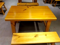 撸窜烧烤桌 木屋同烧烤桌 松木烧烤桌 惠州厂家直销