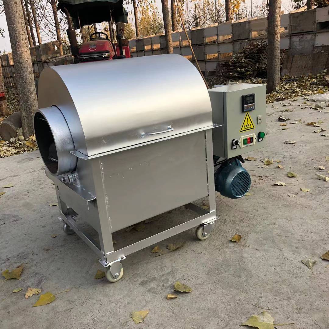 多功能炒料机 不锈钢炒锅 商用辣椒翻炒机 赶集用炒货机