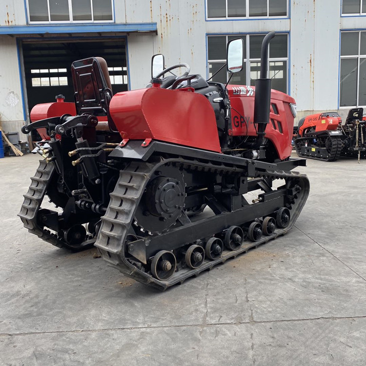 水旱两用履带拖拉机 50马力80马力履带式耕地机