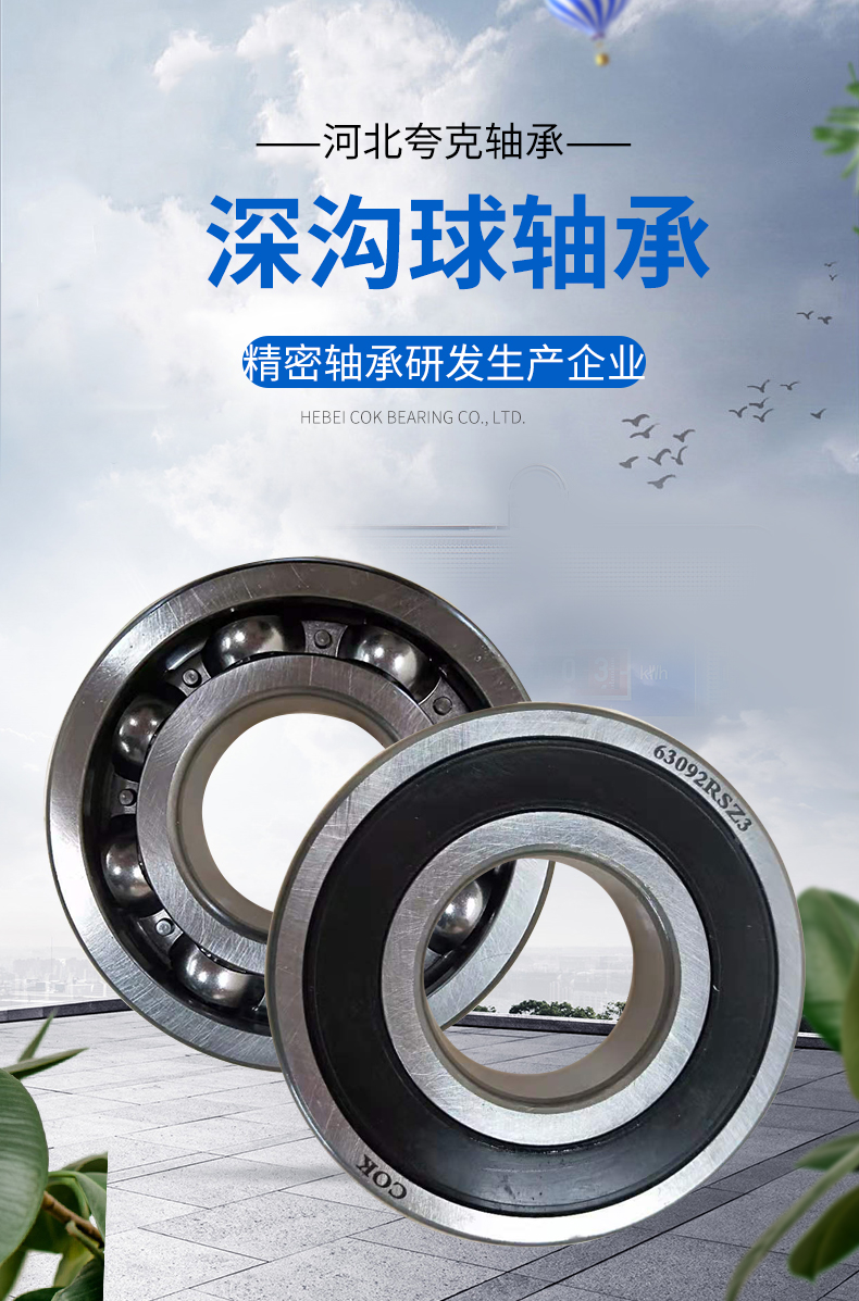 6206深沟球轴承外径62mm单列深沟球轴承批发