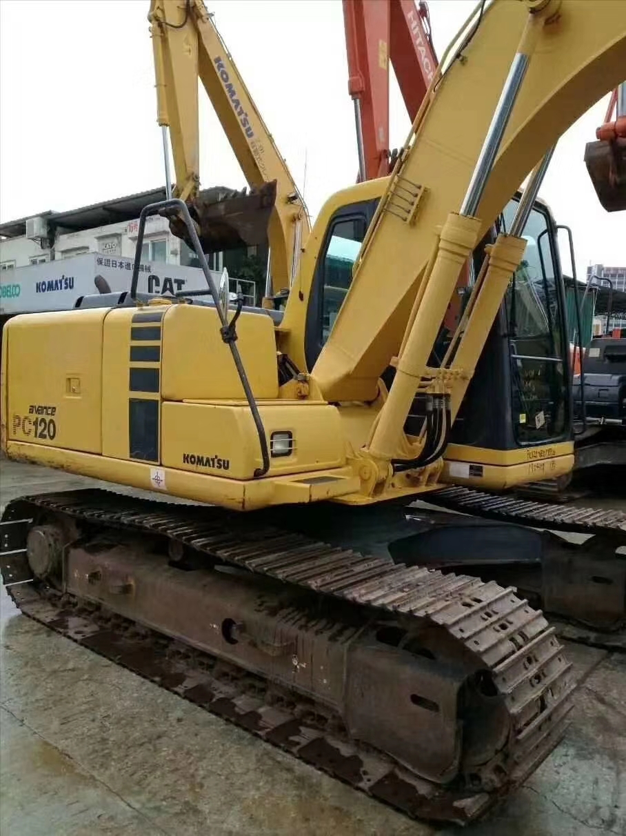 小松120-6二手挖掘机工地车回家就干活