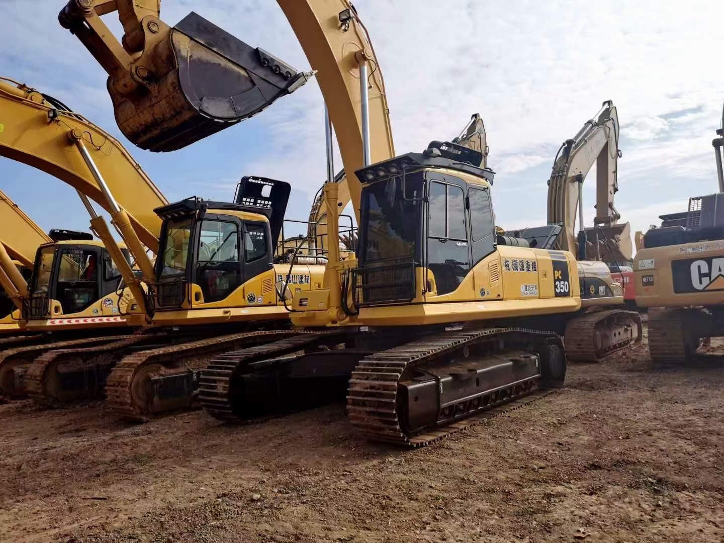 小松3507二手挖掘机大型机原装进口