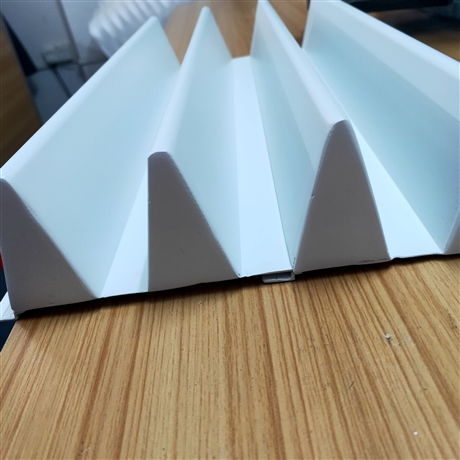 定制幕墙三角形铝长城板 铝型材波浪板厂家直销