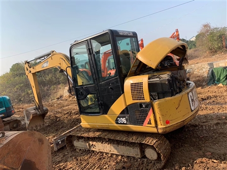 卡特306d二手挖掘机个人一手置换机
