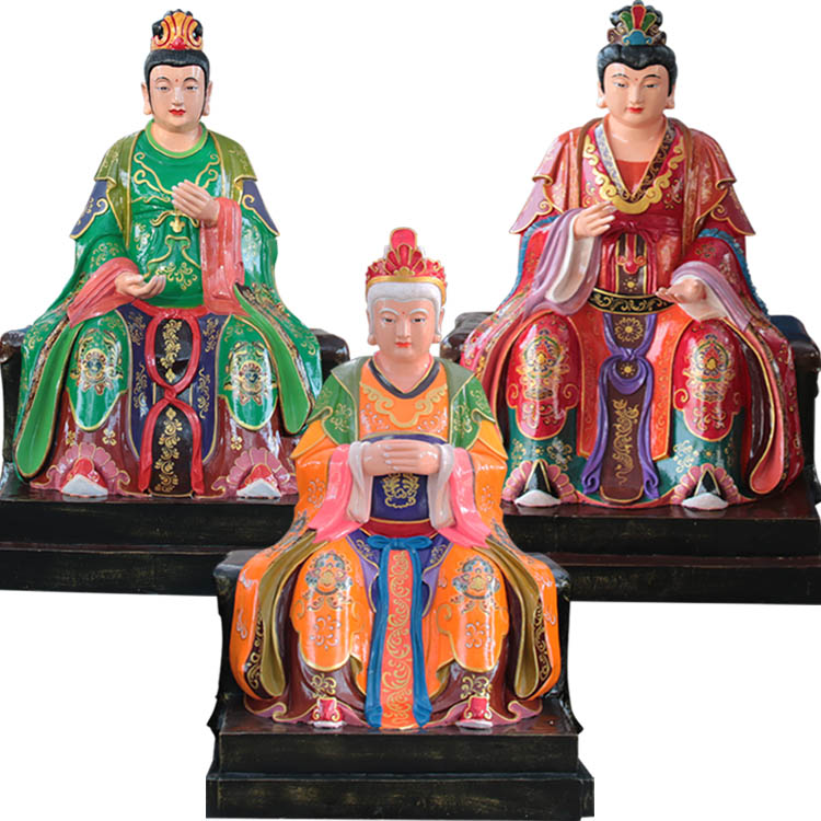 三霄娘娘三奶奶神像树脂玻璃钢