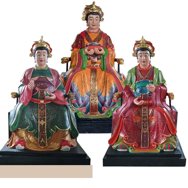 三霄娘娘三奶奶神像树脂玻璃钢