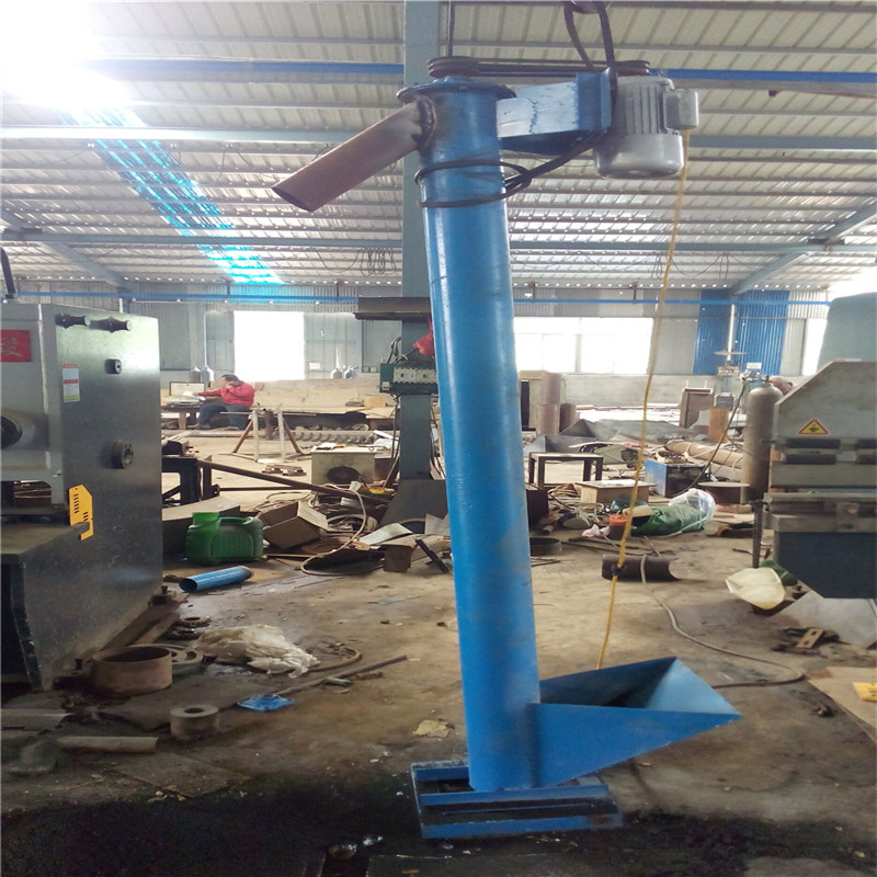 垂直管式上料机绞龙立式提升机lj1碳钢管输送机