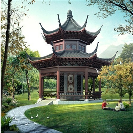 寺院规划设计寺院园林景观设计